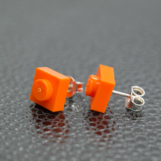 Orange Ohrstecker