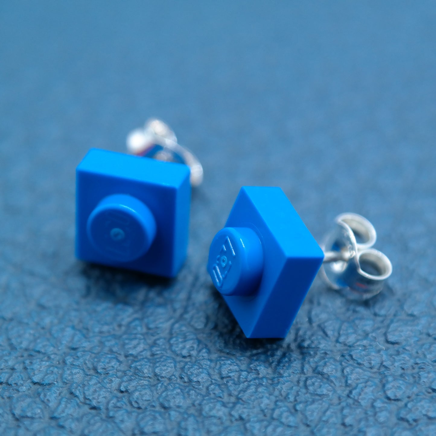 Blau Ohrstecker