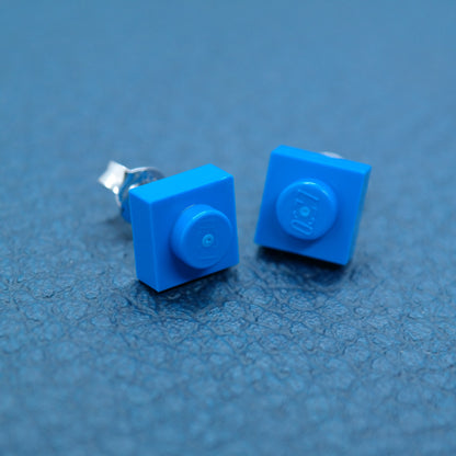 Blau Ohrstecker